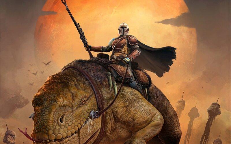 Mandalorian on Creature