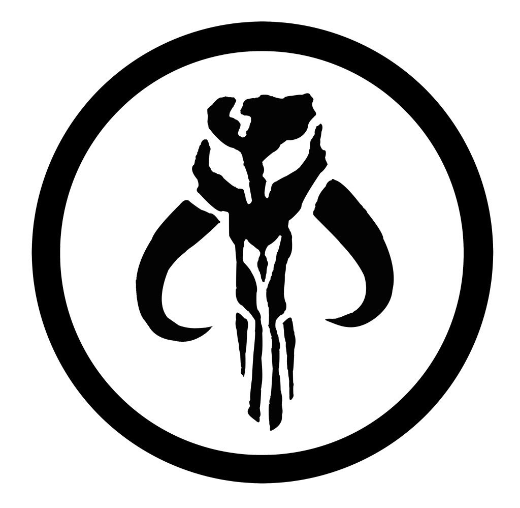 Mandalorian symbol logo
