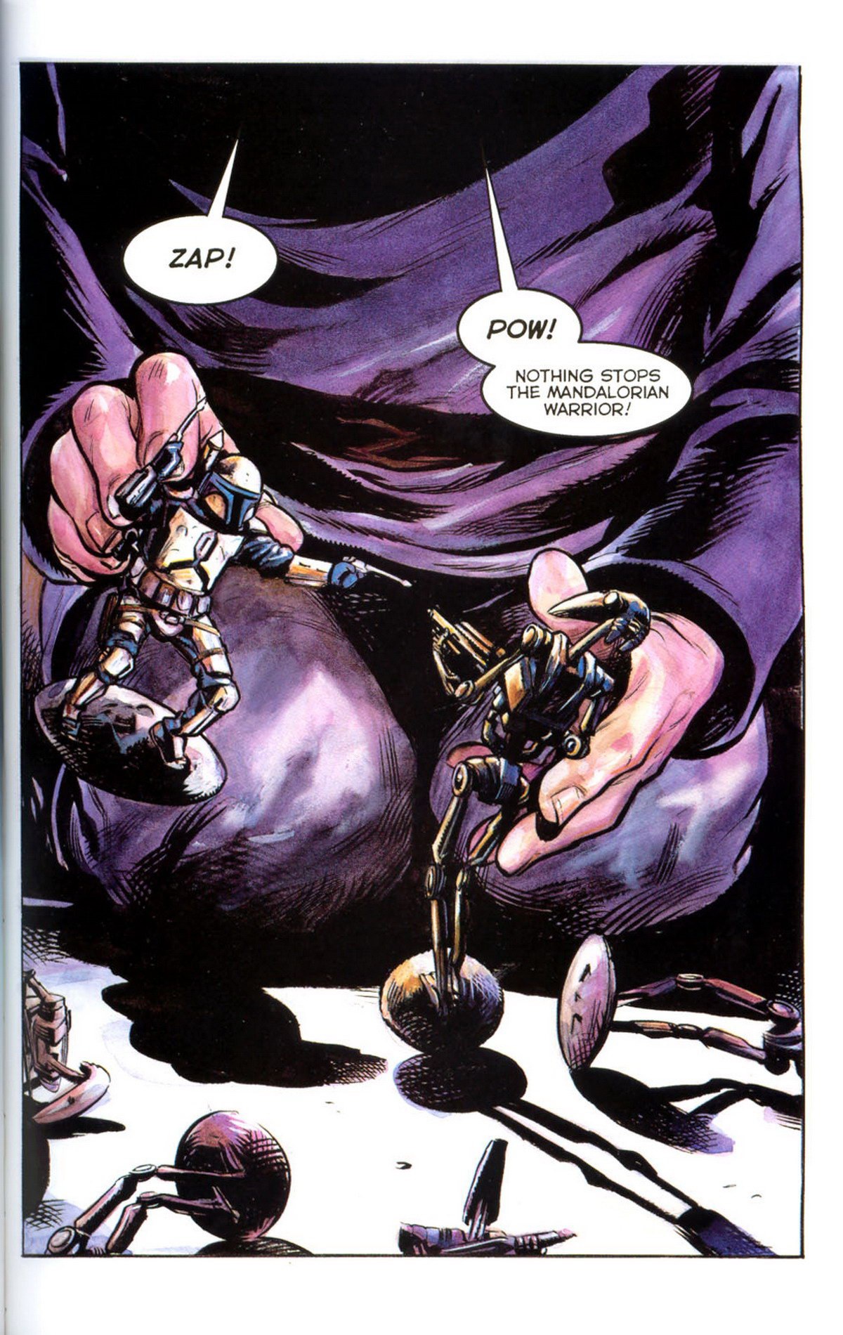 Mandalorian Warrior Action
