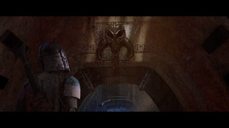 Mandalorian Warrior — Brown, Dramatic, 3d Render