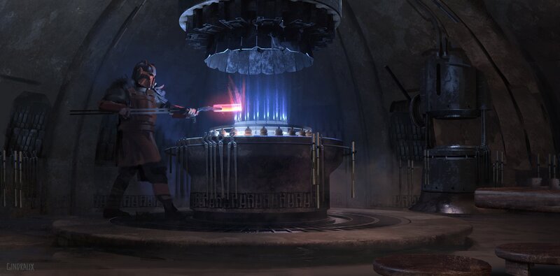 Mandalorian Warrior — Gray