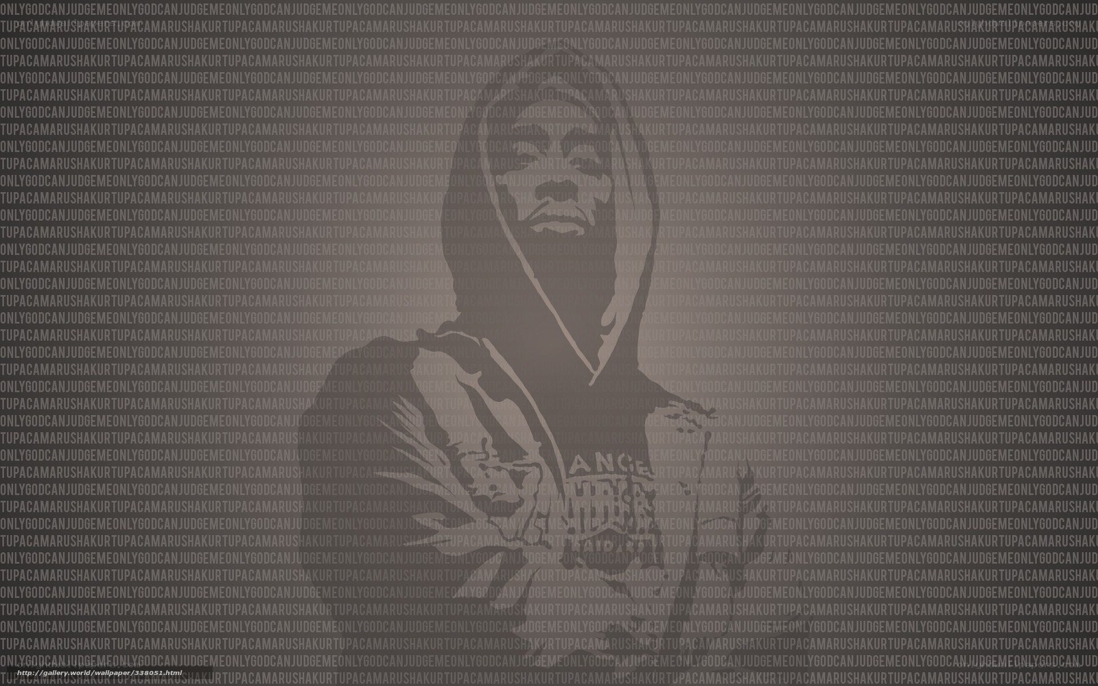 Mandela portrait with text background