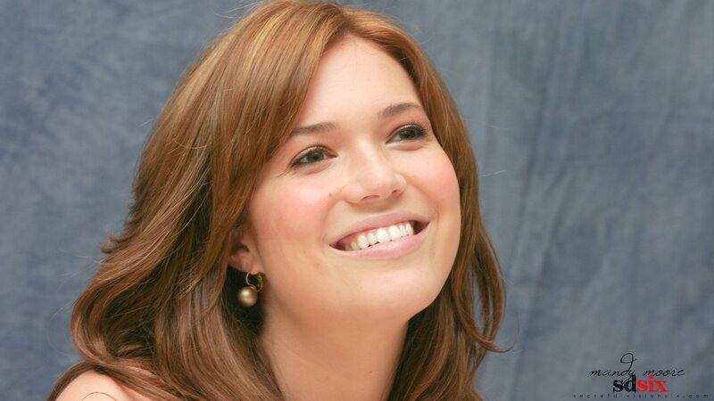 Mandy Moore smiling