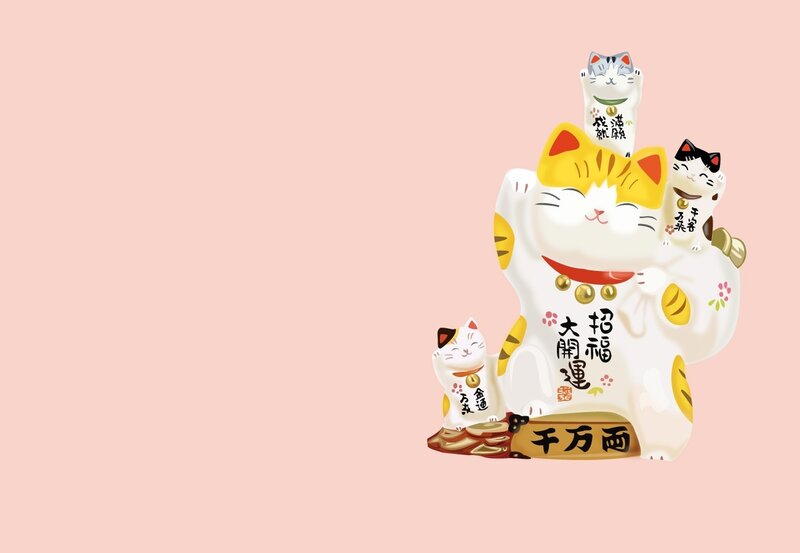 Maneki-neko Figurine