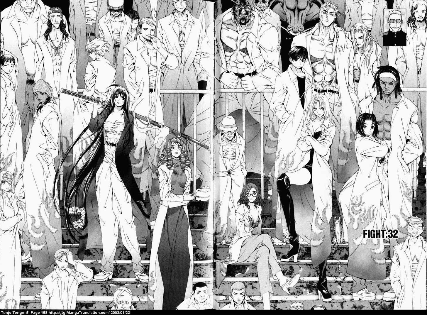 manga character lineup