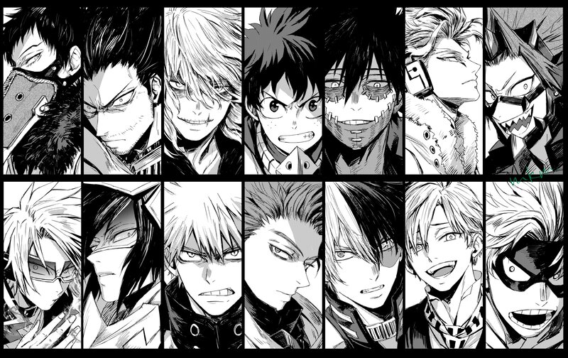 Manga Character Portraits