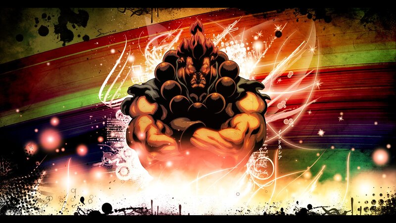 Manga Character with Glowing Aura