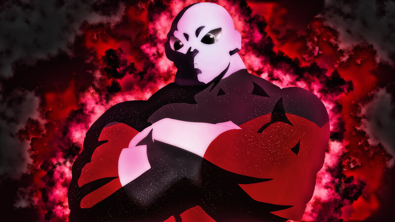 Manga Character with Red Aura