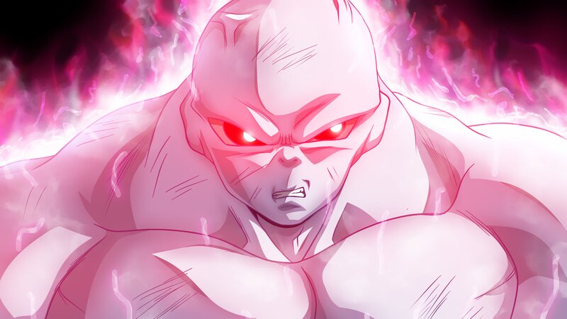 Manga Character with Red Eyes