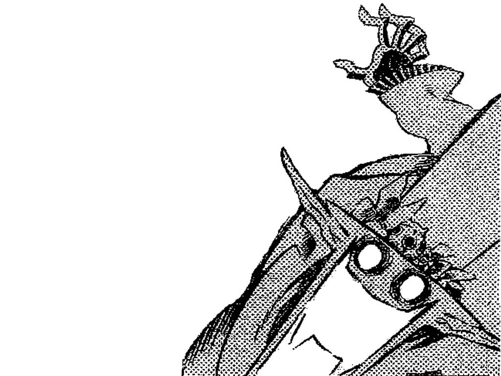 manga character with sword