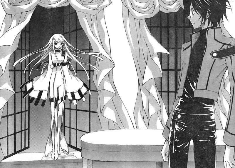 manga scene with two characters