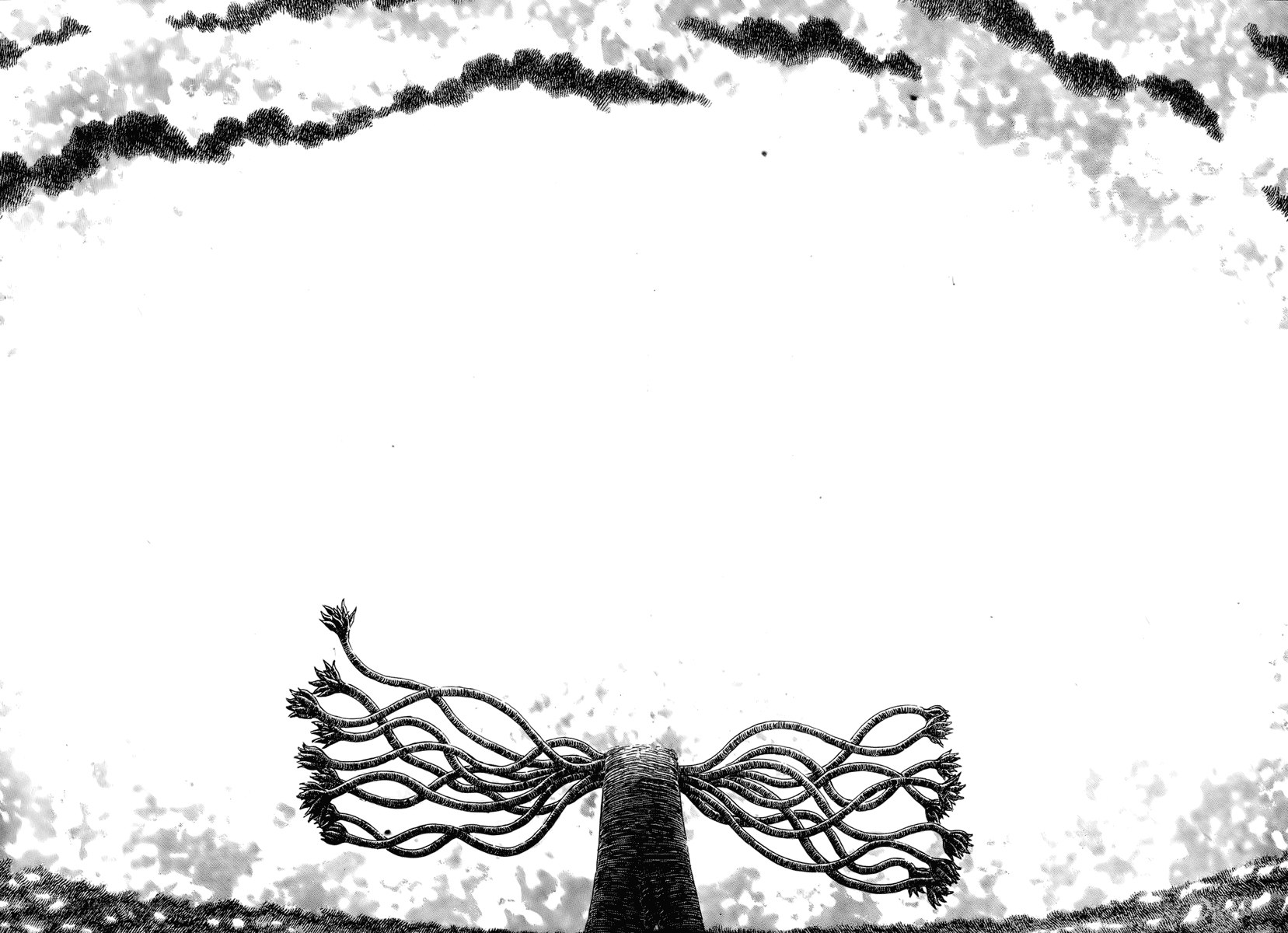 manga tree illustration