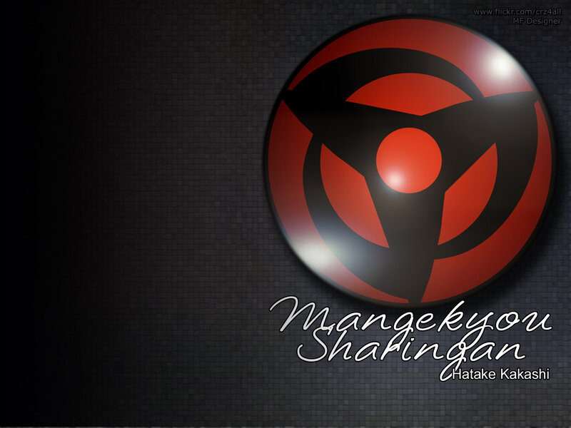 Mangekyou Sharingan Symbol — Black