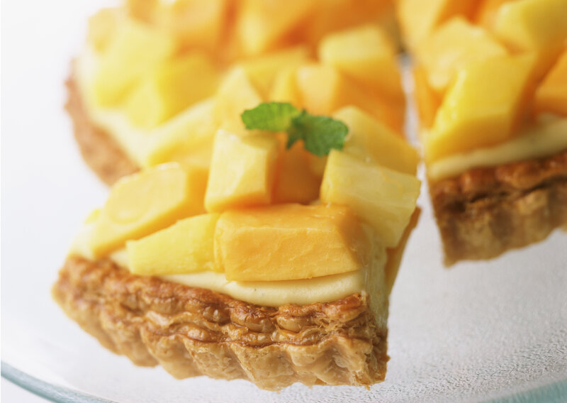 Mango Tart Slice