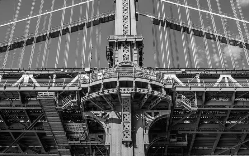 Manhattan Bridge Structure