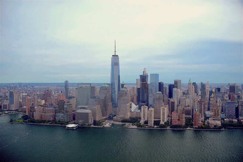 Manhattan Skyline — Gray, Overcast, Afternoon