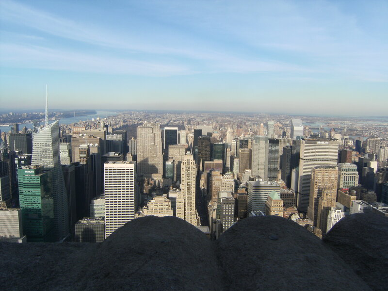 Manhattan skyline view