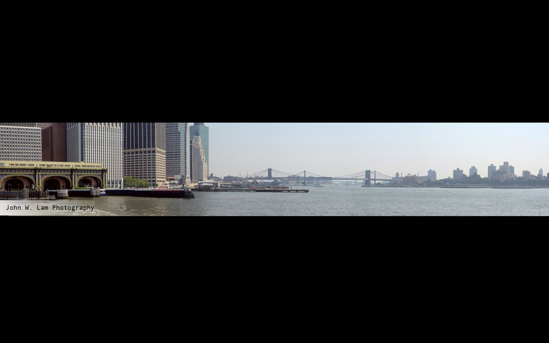 Manhattan Skyline View — Gray, Calm