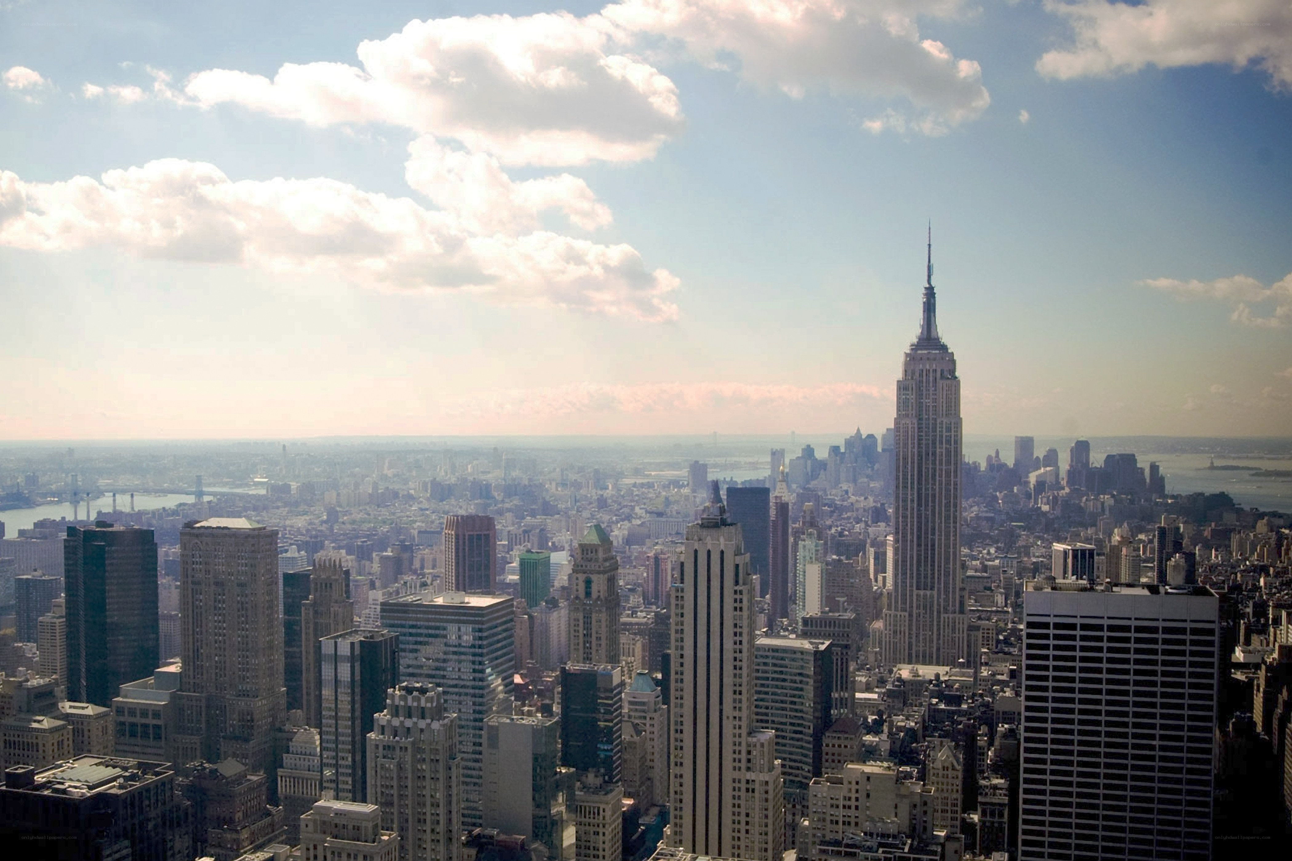 Manhattan skyline with Empire State Building