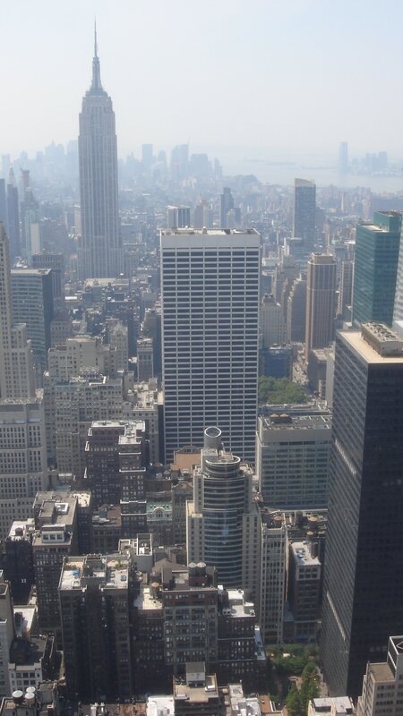 Manhattan skyline with Empire State Building