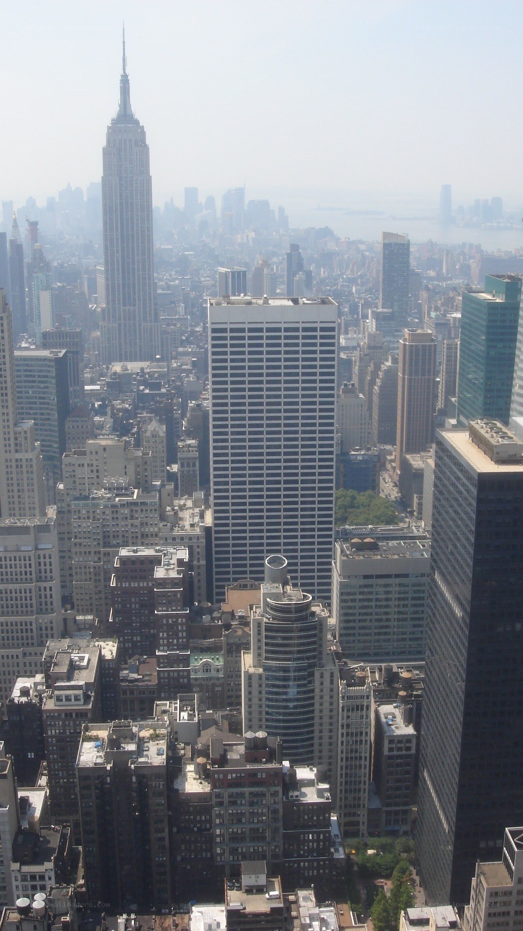Manhattan skyline with Empire State Building