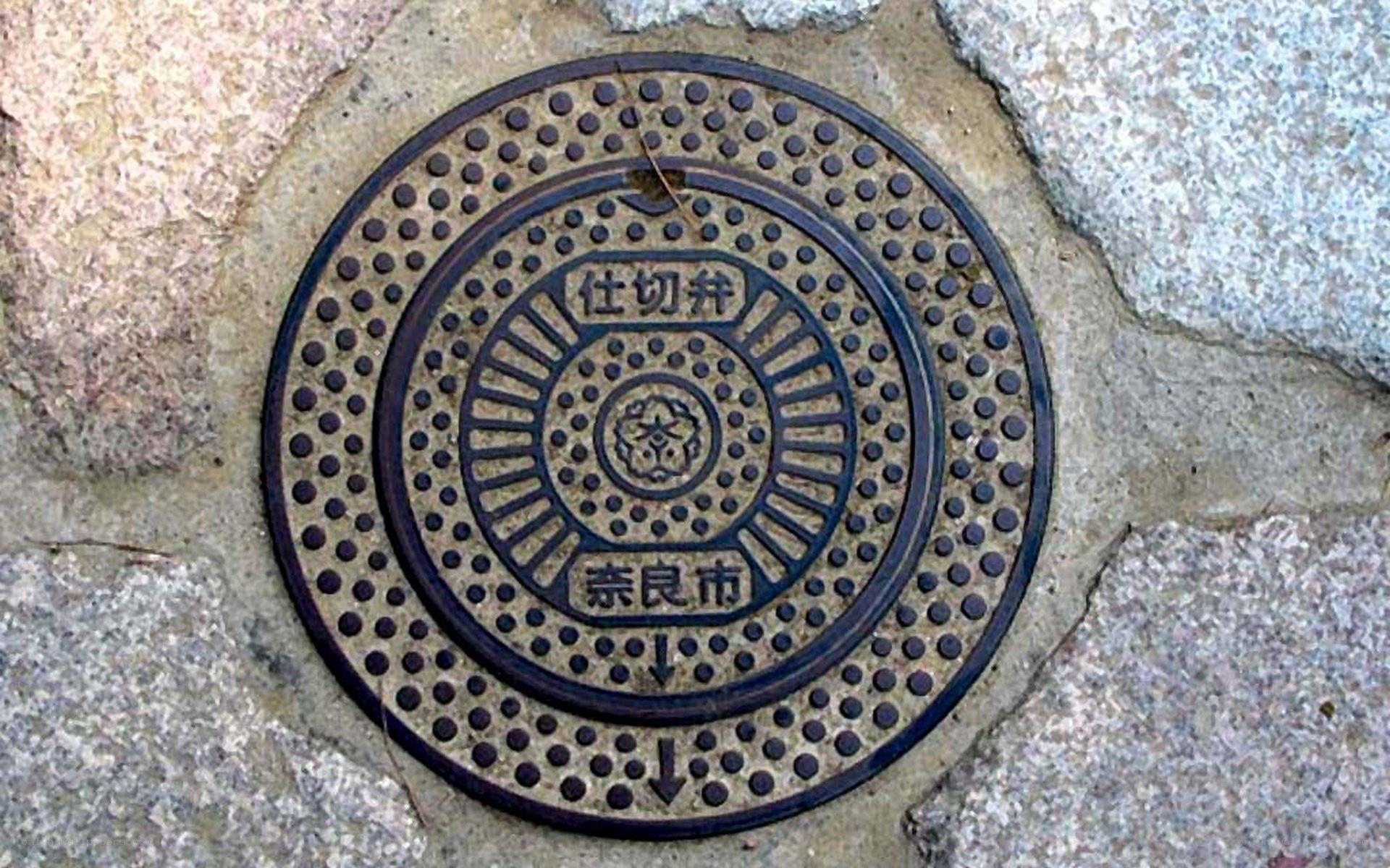 manhole cover in nara
