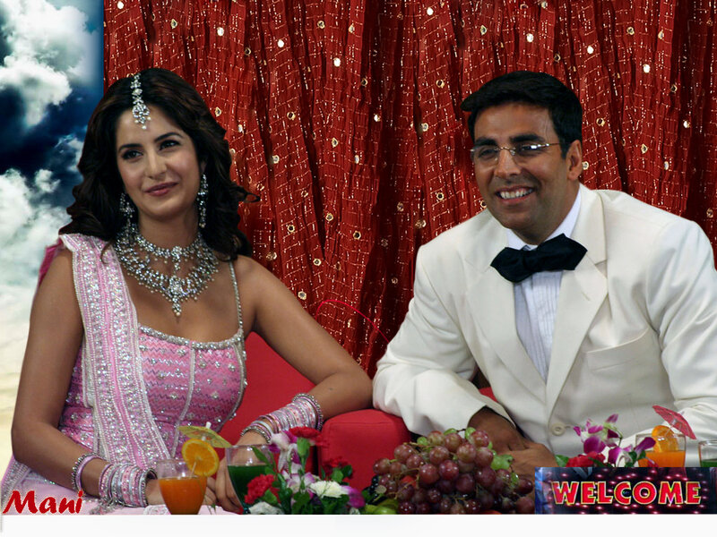 Mani and Akshay at a celebration