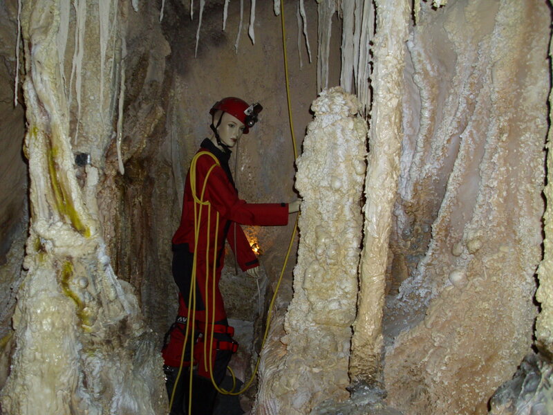 Mannequin in Cave