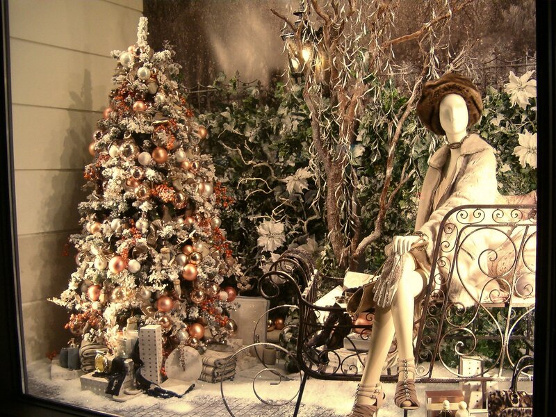 Mannequin in Winter Display