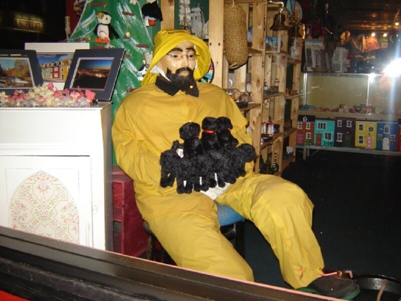 Mannequin in Yellow Suit