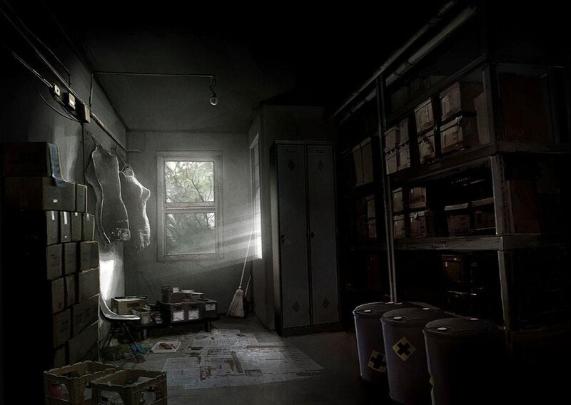 Mannequins in Storage Room