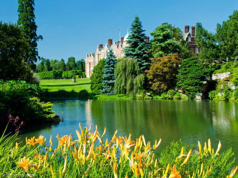 Manor House by Lake