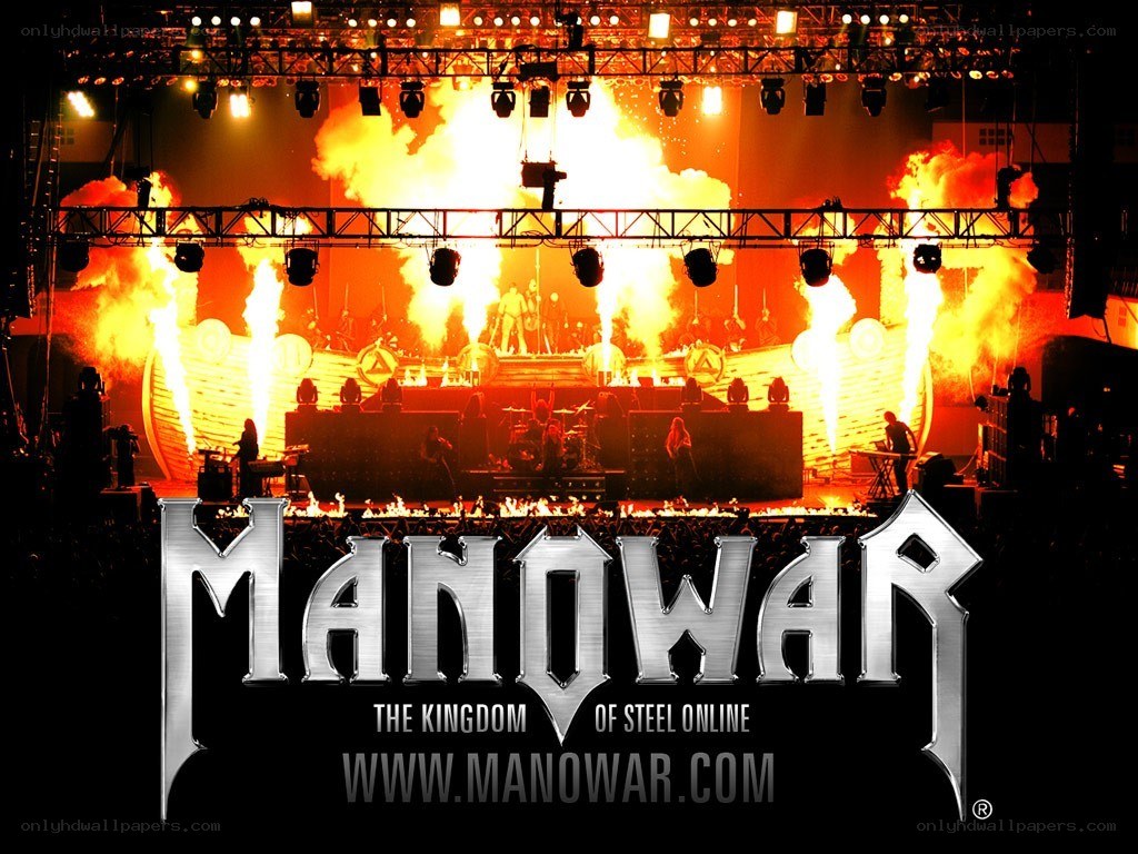 Manowar concert stage