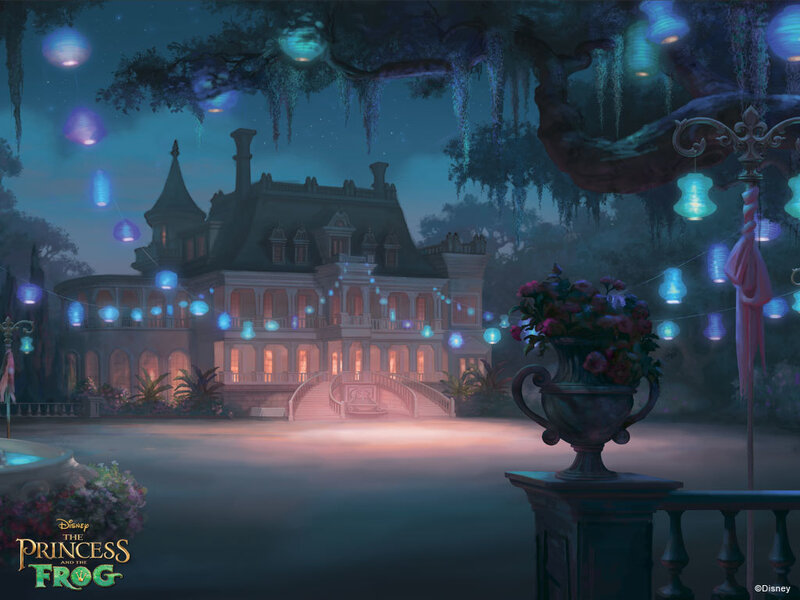 Mansion at Night