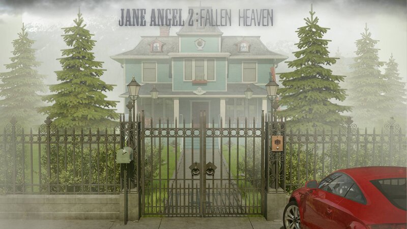 Mansion Behind Gate — Green