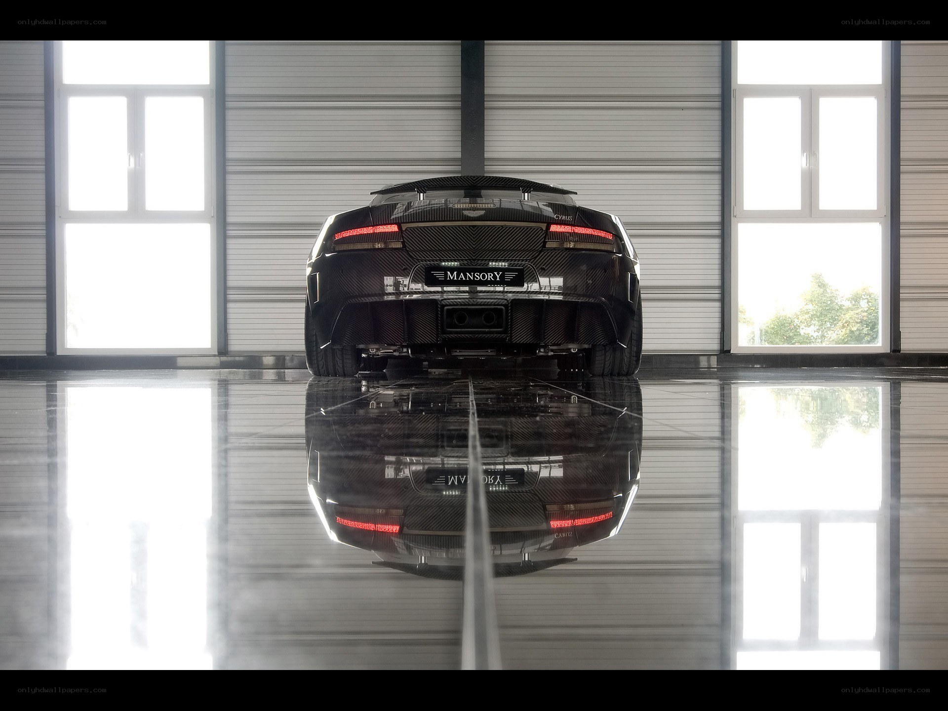 Mansory Cyclus rear view