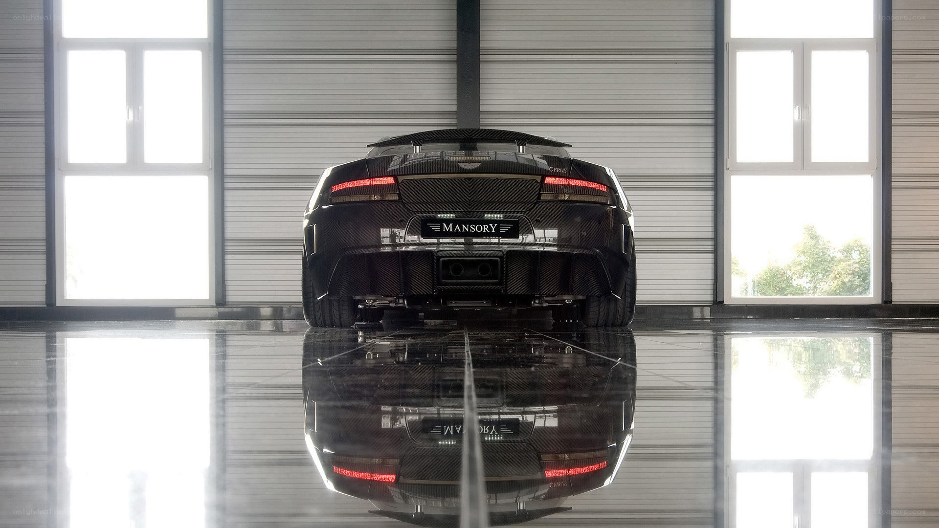 Mansory Cygnus rear view