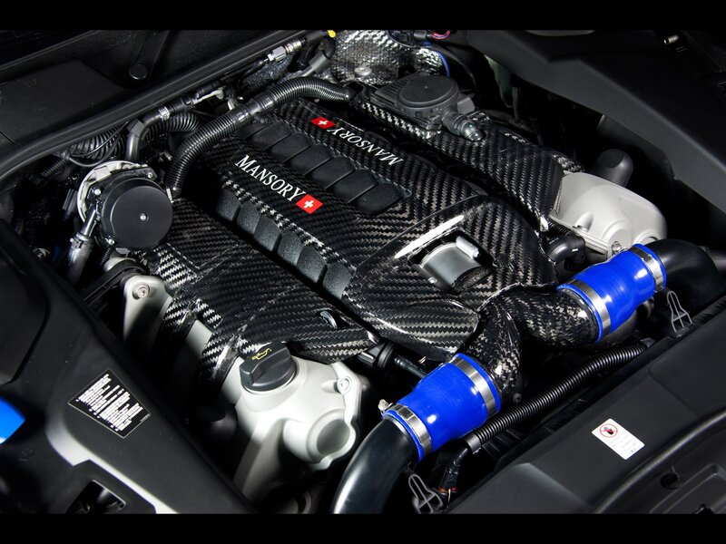 Mansory engine bay