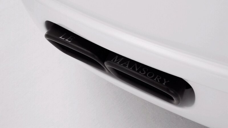Mansory exhaust detail