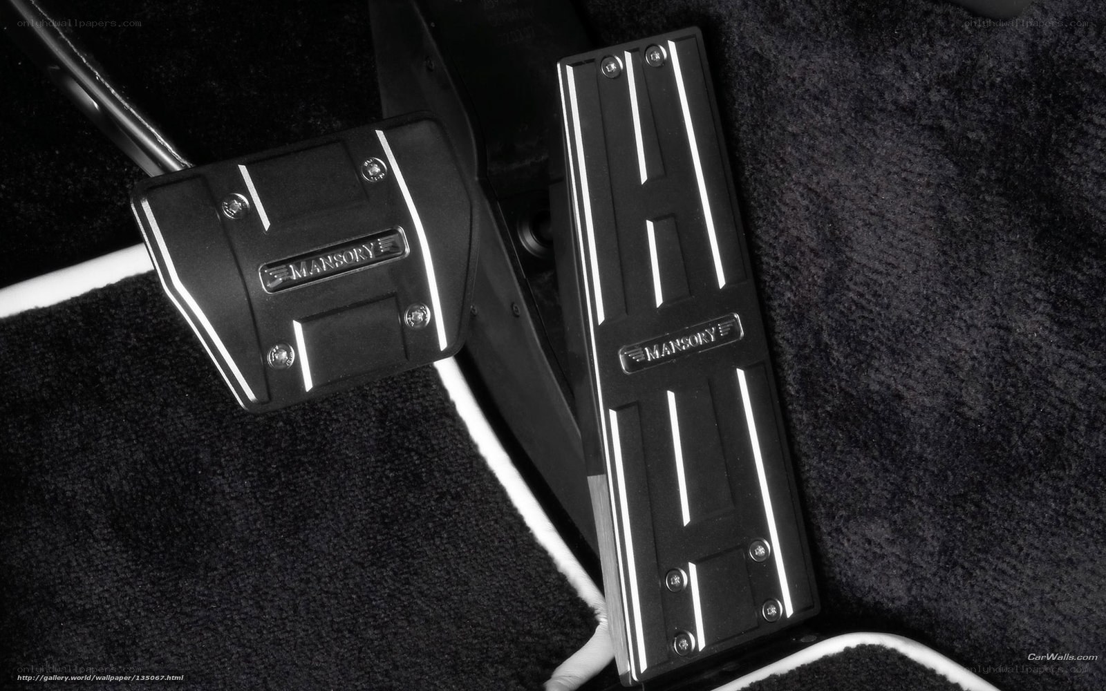 Mansory pedal set