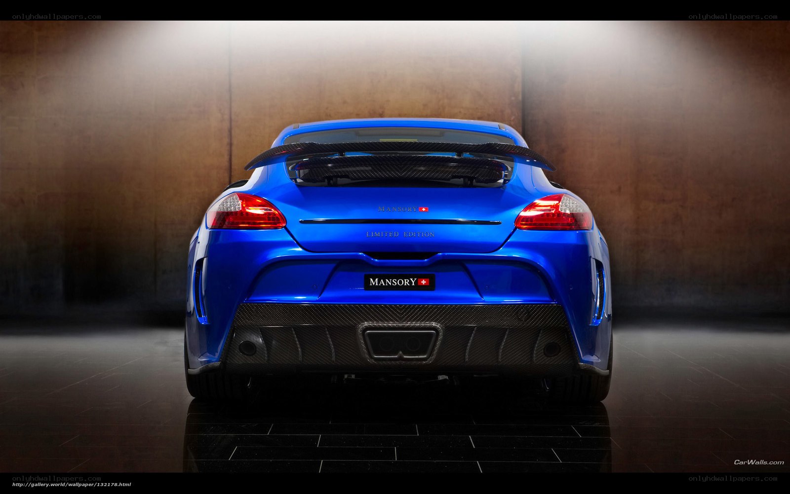 Mansory Porsche Cayman rear view