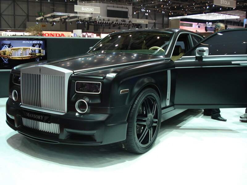 Mansory Rolls-Royce on display