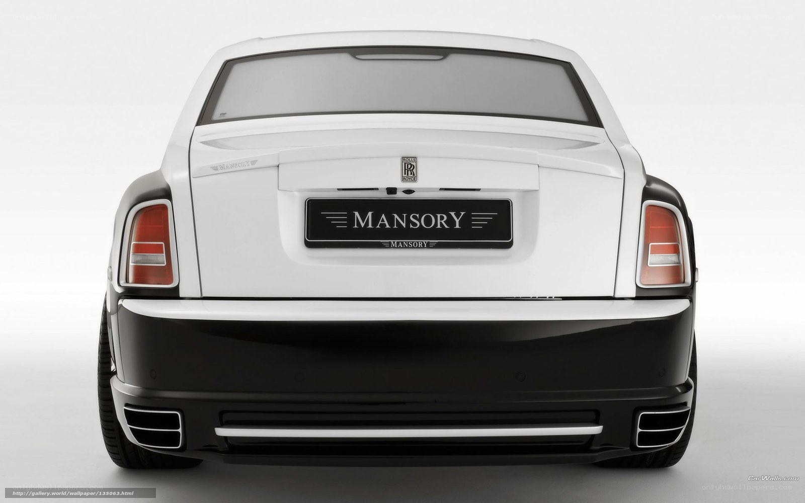 Mansory Rolls-Royce rear view