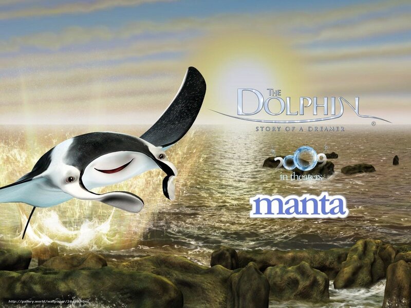 Manta Ray in Ocean