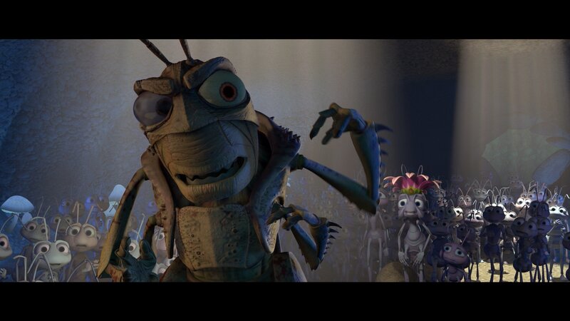 Mantis addressing a crowd