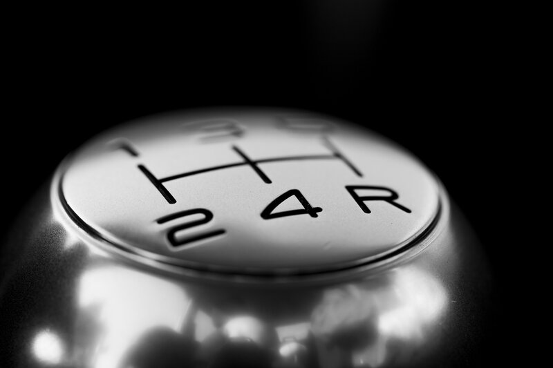 Manual Gear Shift Knob — Black