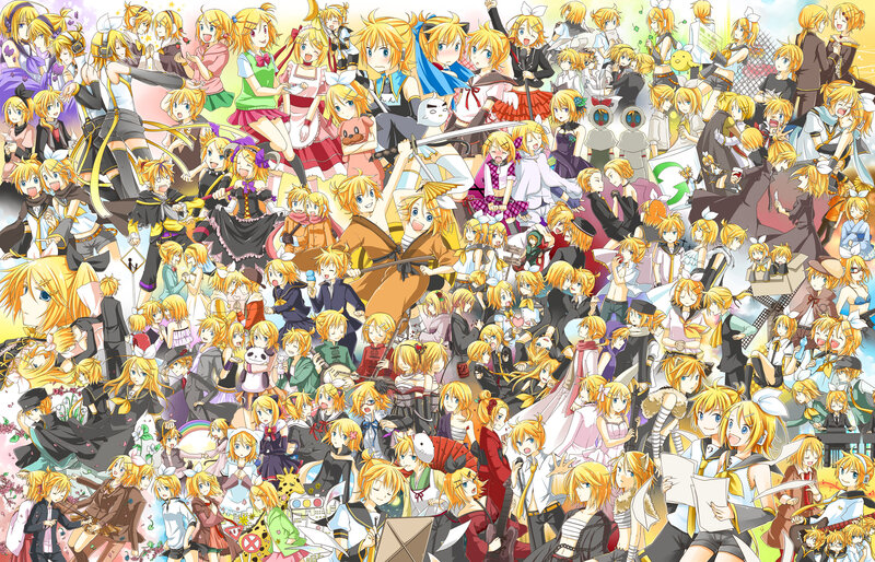 Many Anime Characters