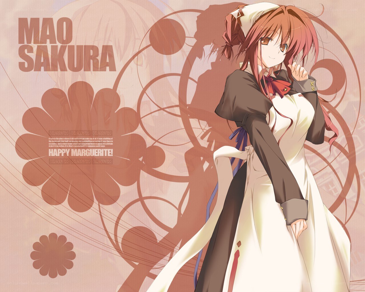 Mao Sakura character art