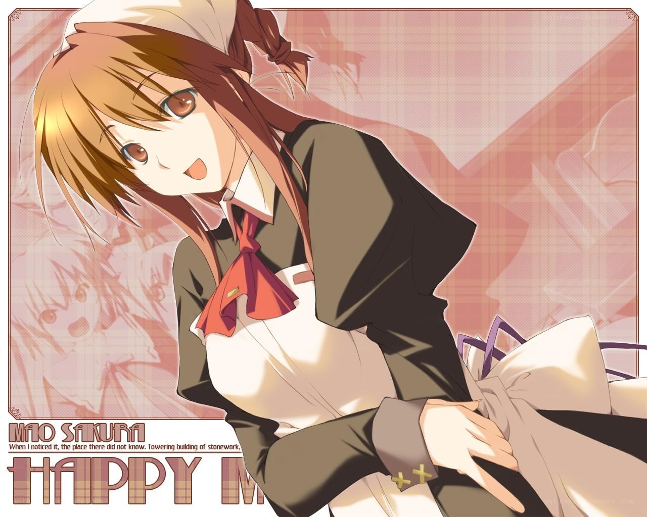 Mao Sakura character art