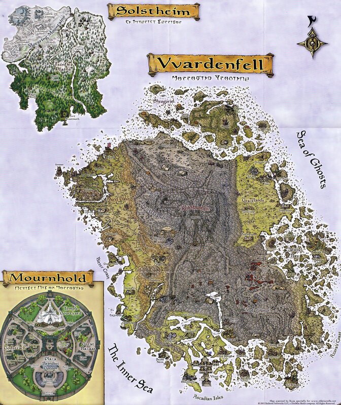 Map of a Fantasy World